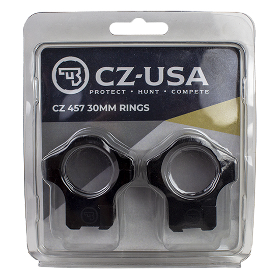 CZ 457 30MM ALUMINUM RINGS 11MM DOVETAIL - Optic Accessories